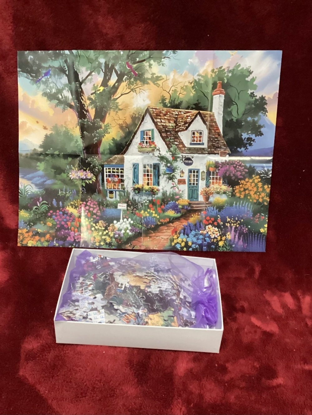 500 Piece Garden Patio Puzzle